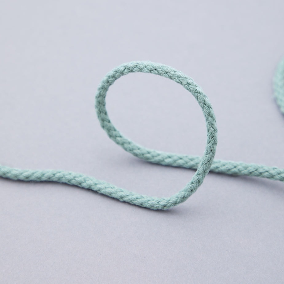 Bomullssnodd 5 mm, Mind the Maker, sage green