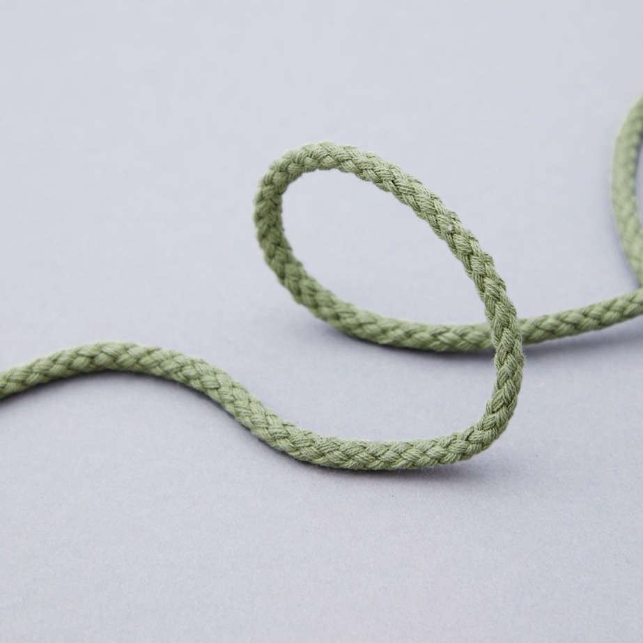 Bomullssnodd 5 mm, Mind the Maker, olive green