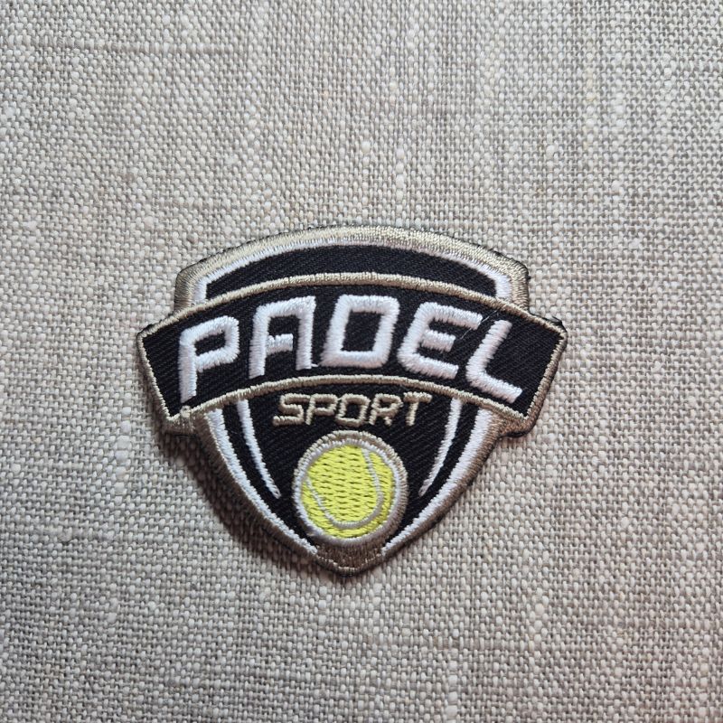 Tygmärke Padel Sport
