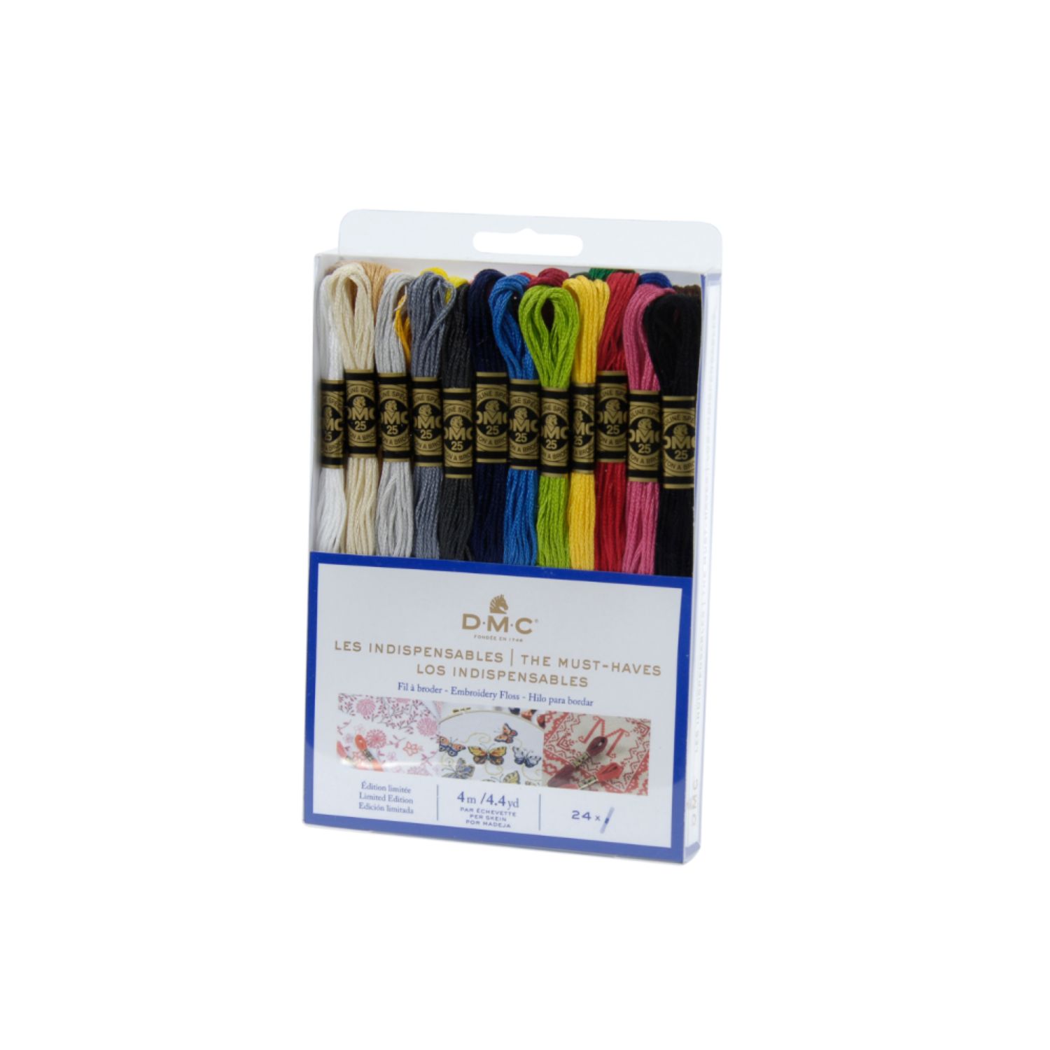 Moulinegarn Broderigarn DMC 24 färger "Must Have"