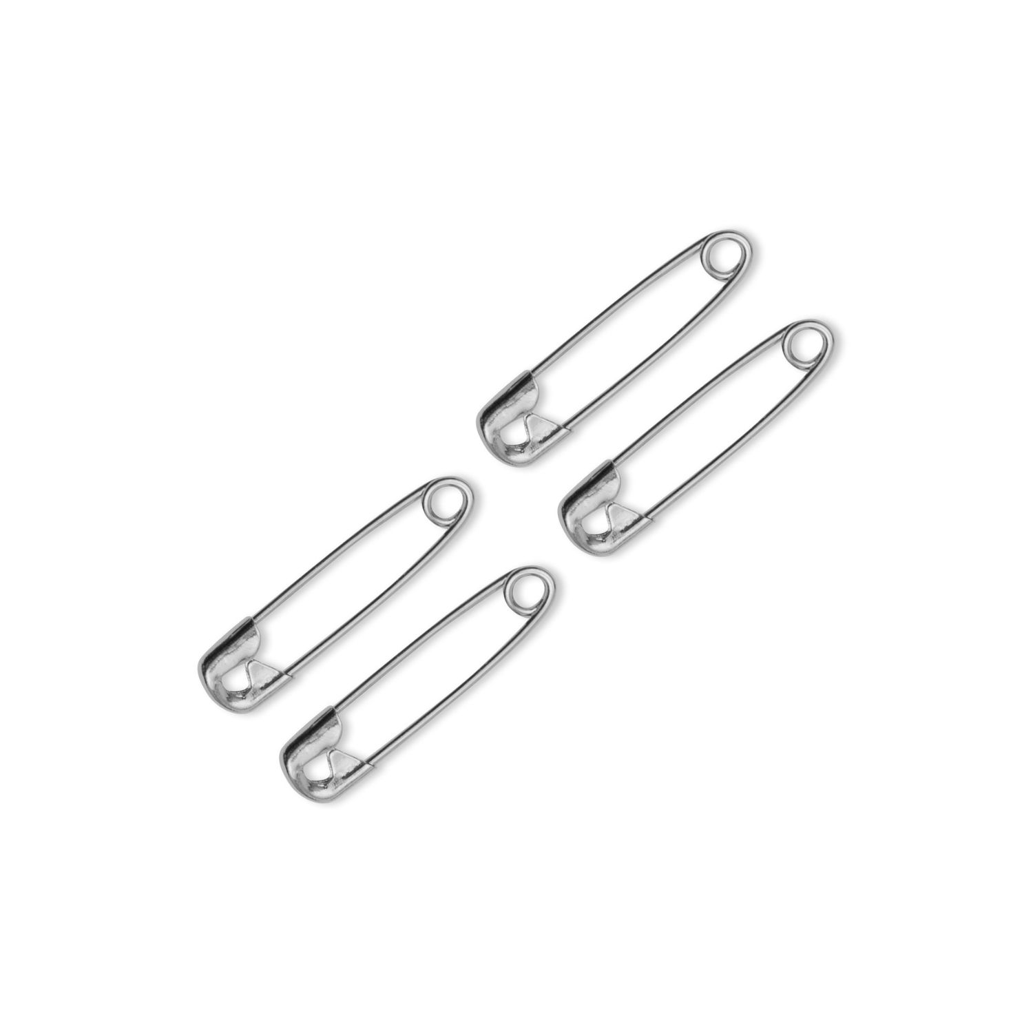 Storpack 1000st Säkerhetsnålar Silver