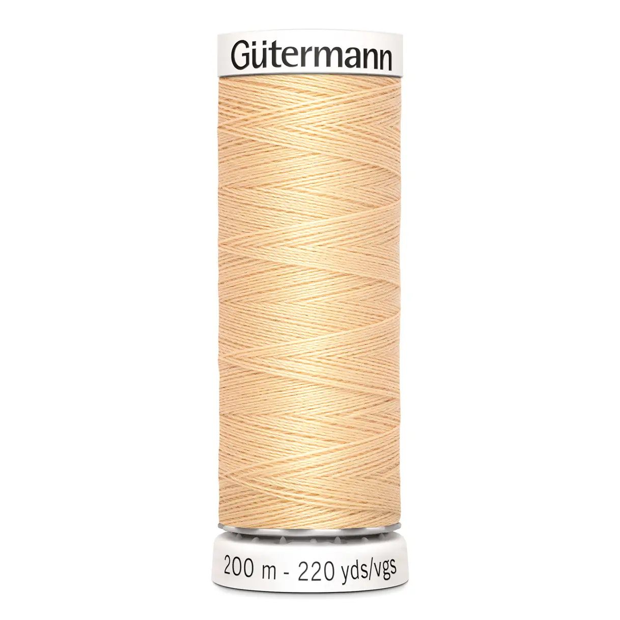 Polyestertråd 200 m Gulbeige / 6