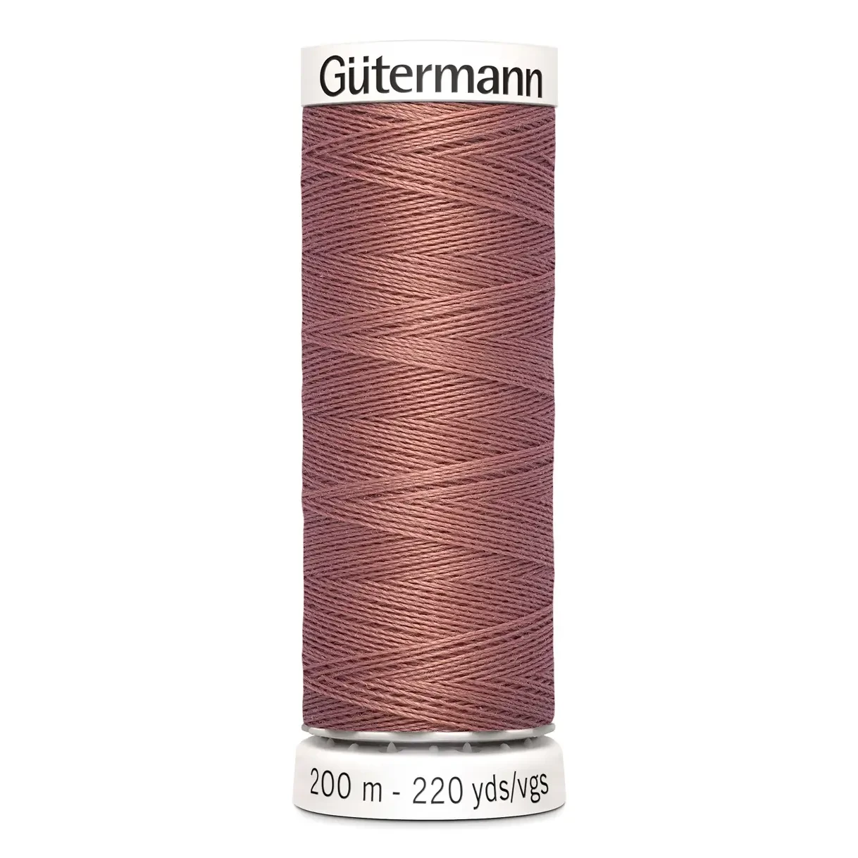 Polyestertråd 200 m Mörk laxrosa / 245