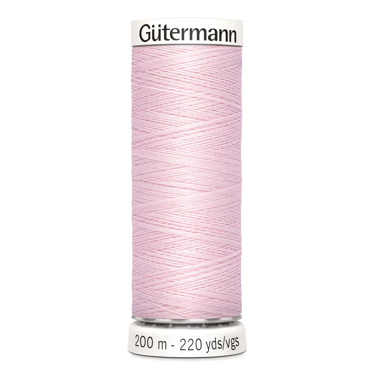 Polyestertråd 200 m Ljusrosa / 372