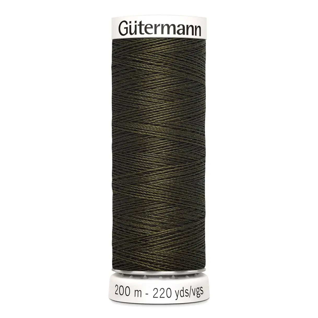 Polyestertråd 200 m Mörk Olivgrön / 531