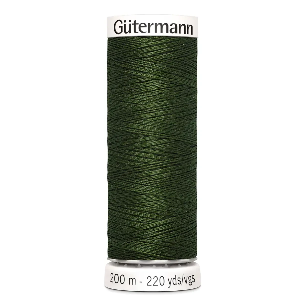 Polyestertråd 200 m Mörkgrön / 597