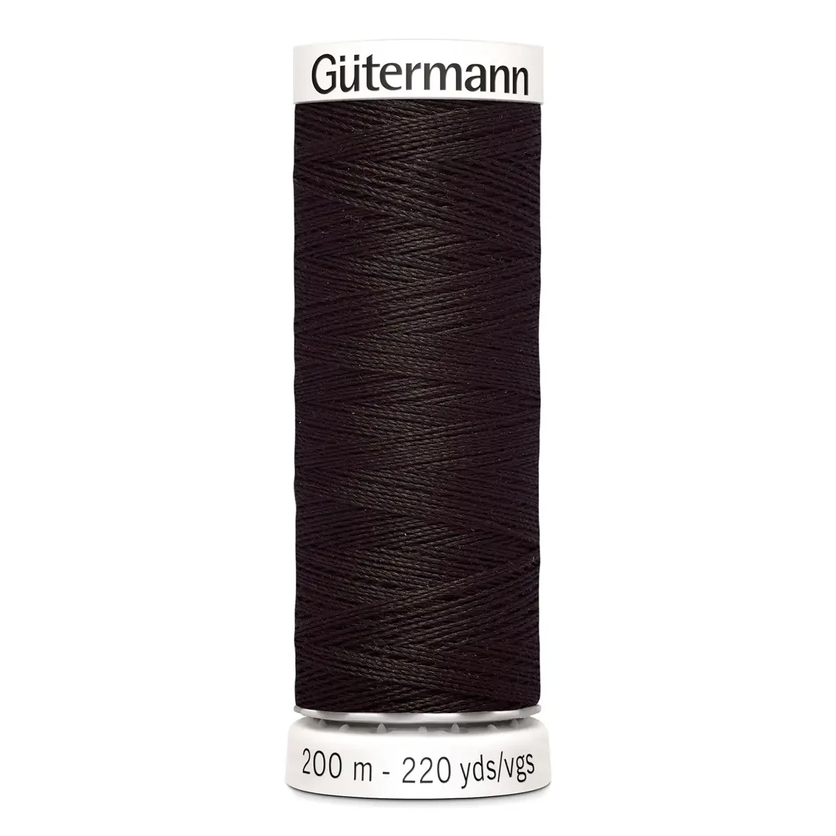 Polyestertråd 200 m Mörkbrun / 697