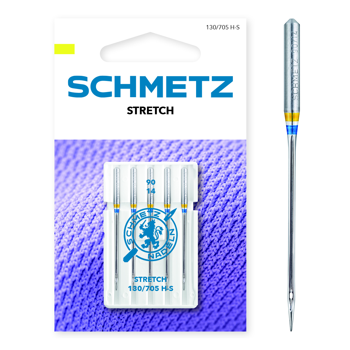 Stretchnålar 5 st - 90/14 - Schmetz