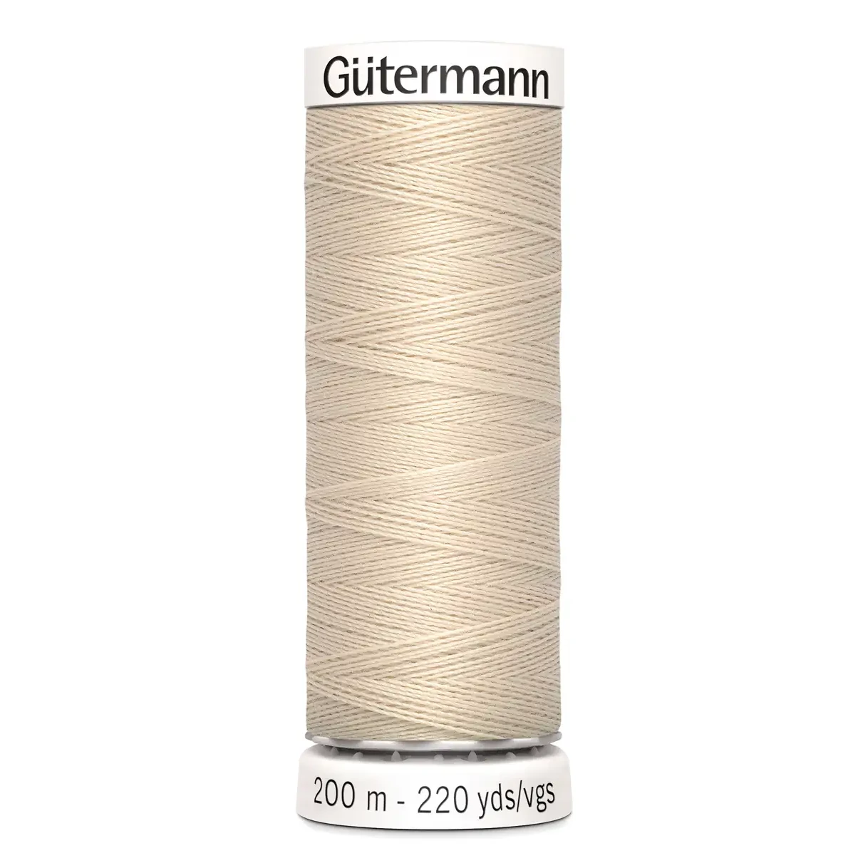 Polyestertråd 200 m Ljusbeige / 169