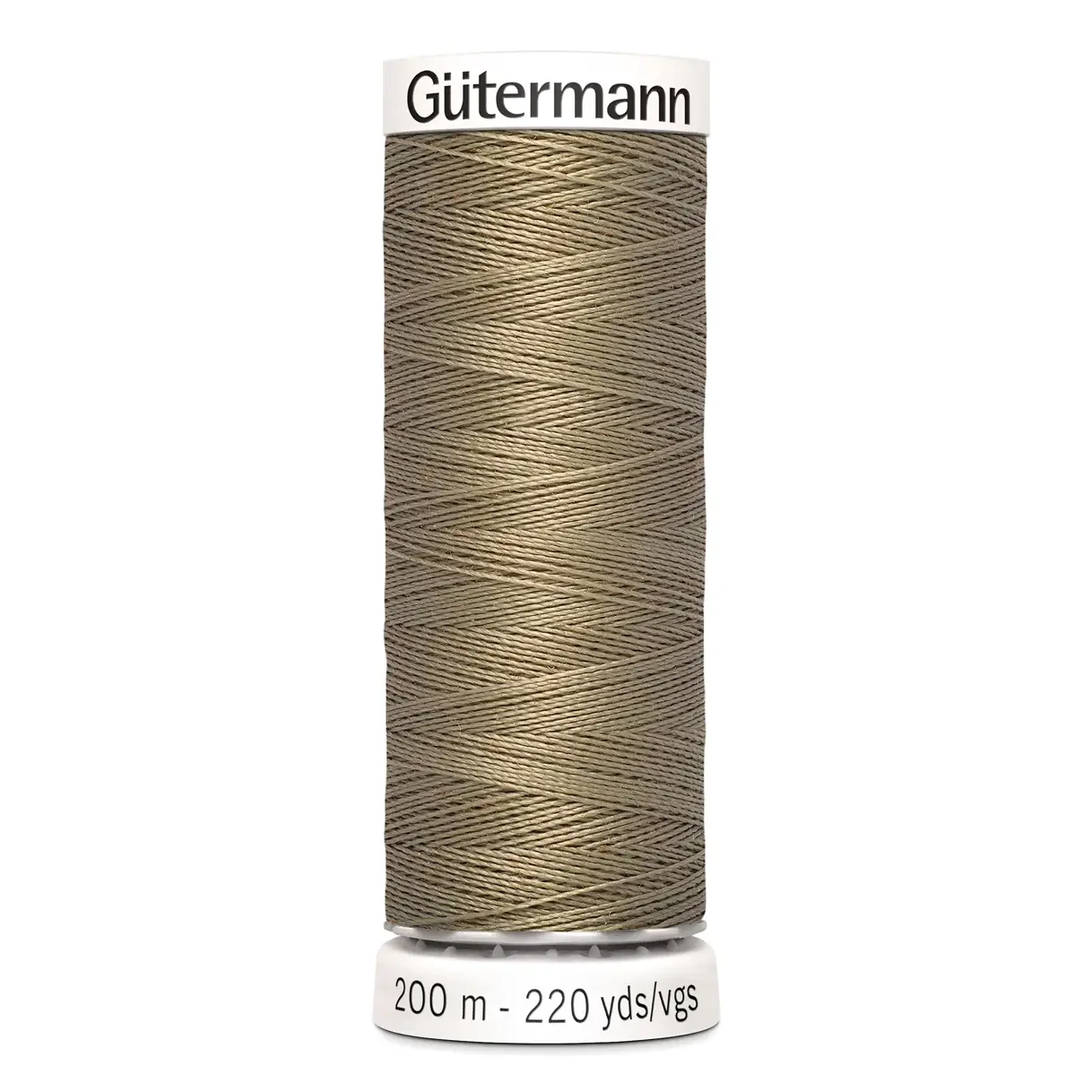 Polyestertråd 200 m Mörkbeige / 208