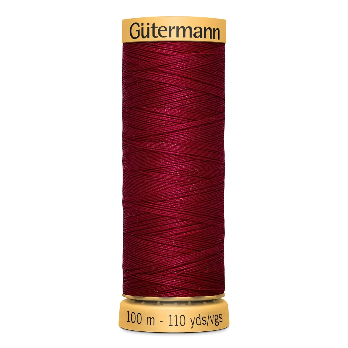 Bomullstråd 100 m Mörk Cerise / 2653