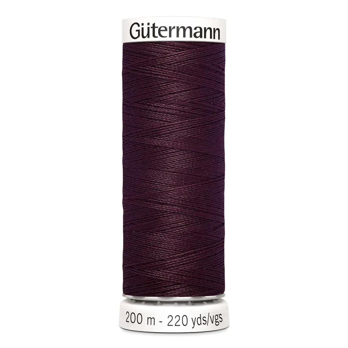 Polyestertråd 200 m Mörk burgundy / 130