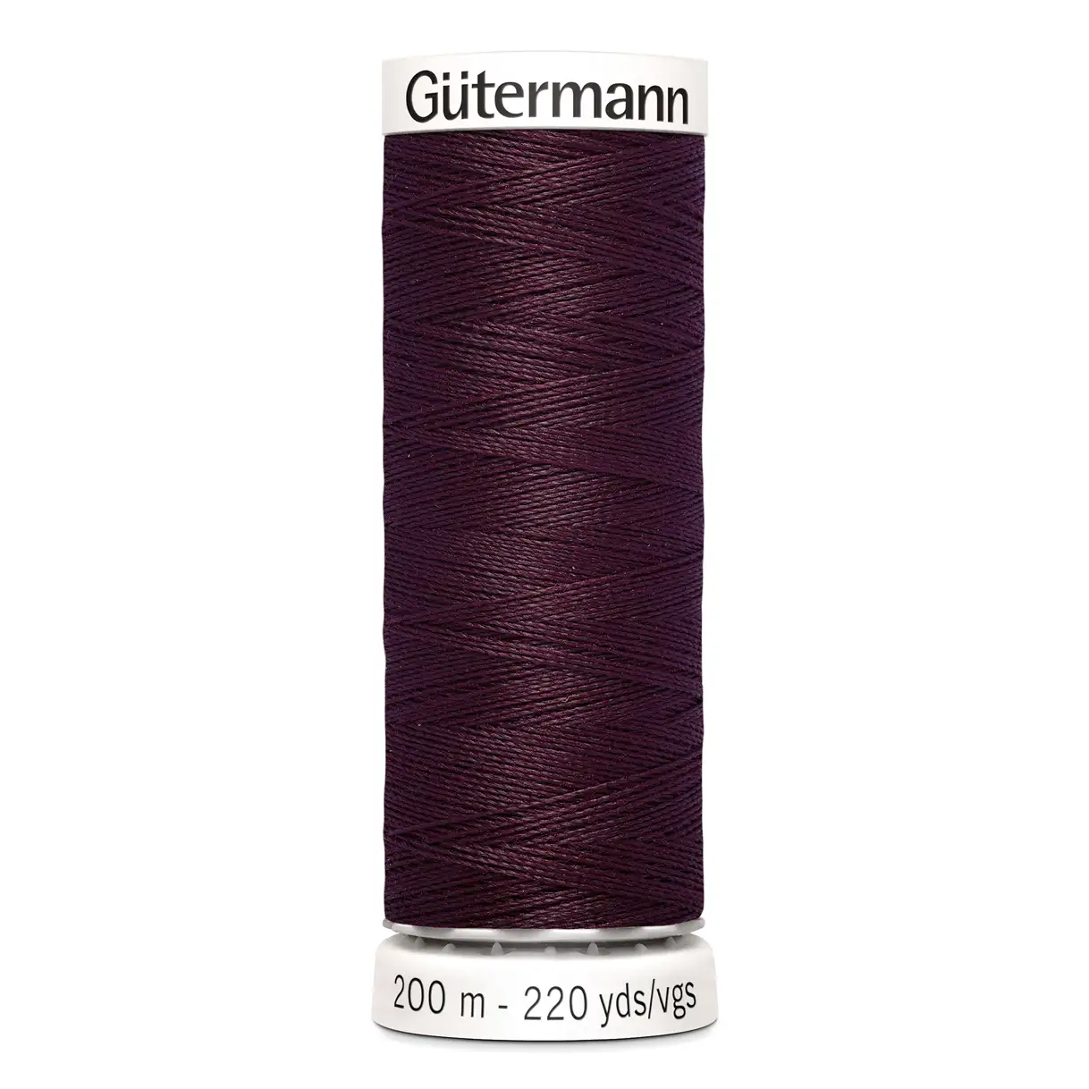 Polyestertråd 200 m Mörk burgundy / 130