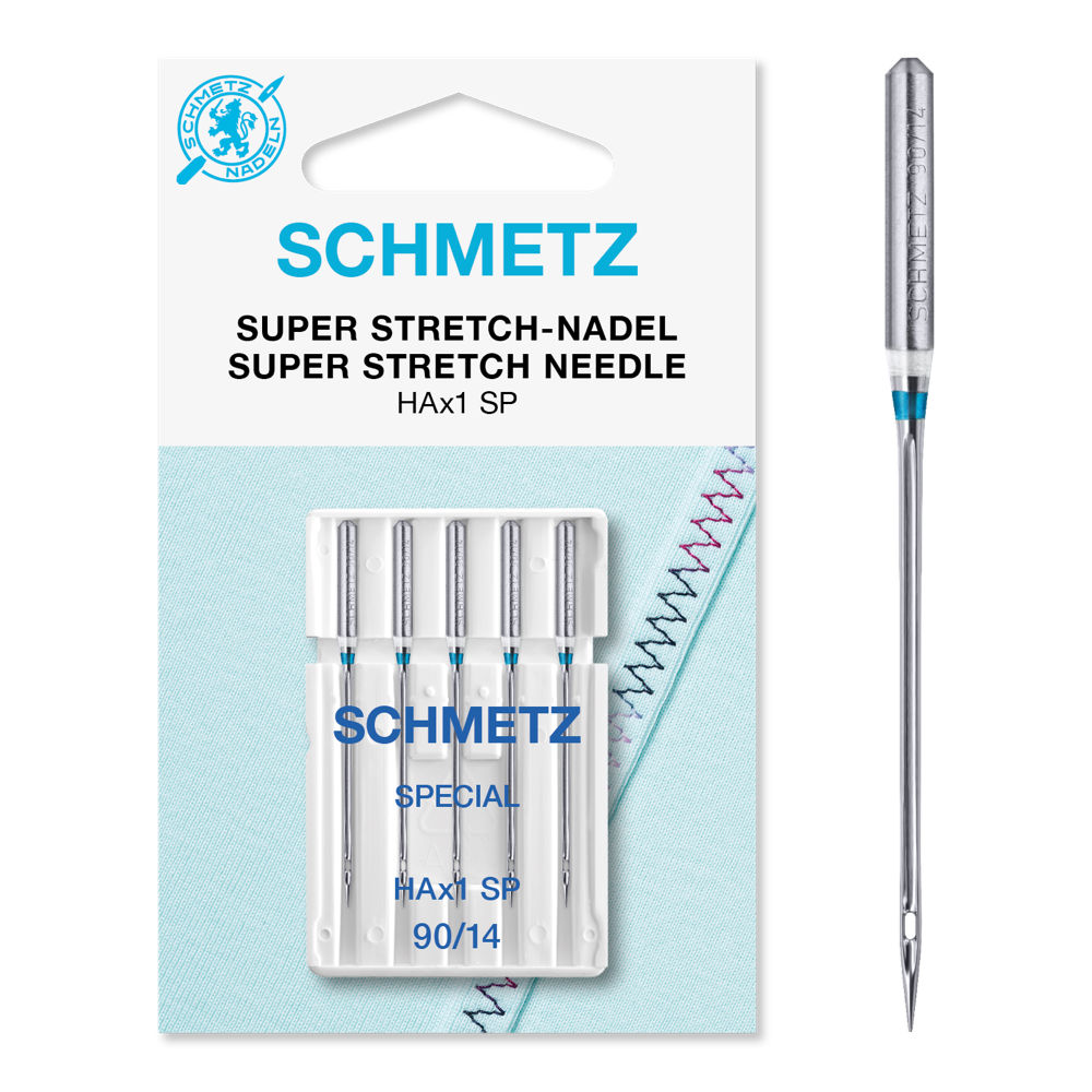 Super Stretch HAx1 SP 5 st - 90/14 - Schmetz