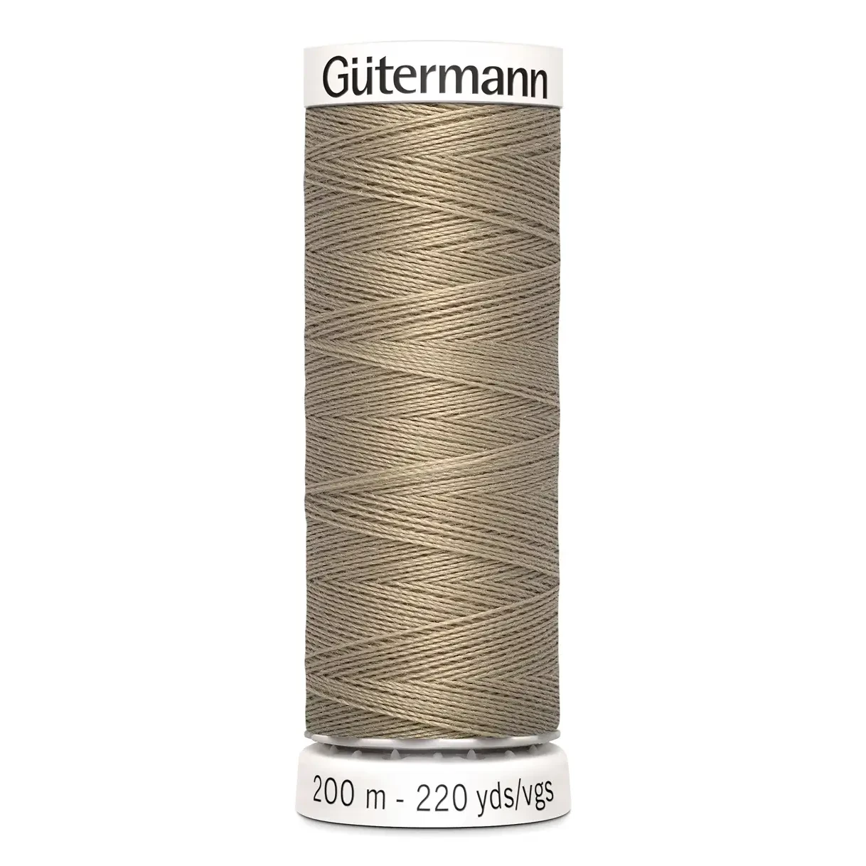 Polyestertråd 200 m Mörk Sand / 263