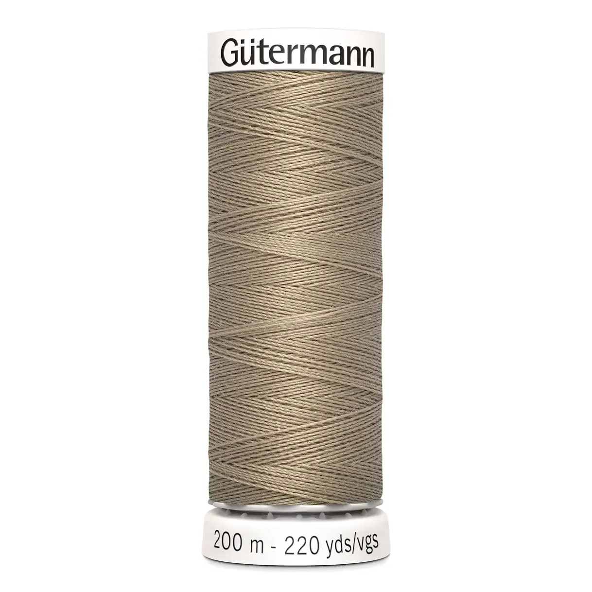 Polyestertråd 200 m Mörk Sand / 263