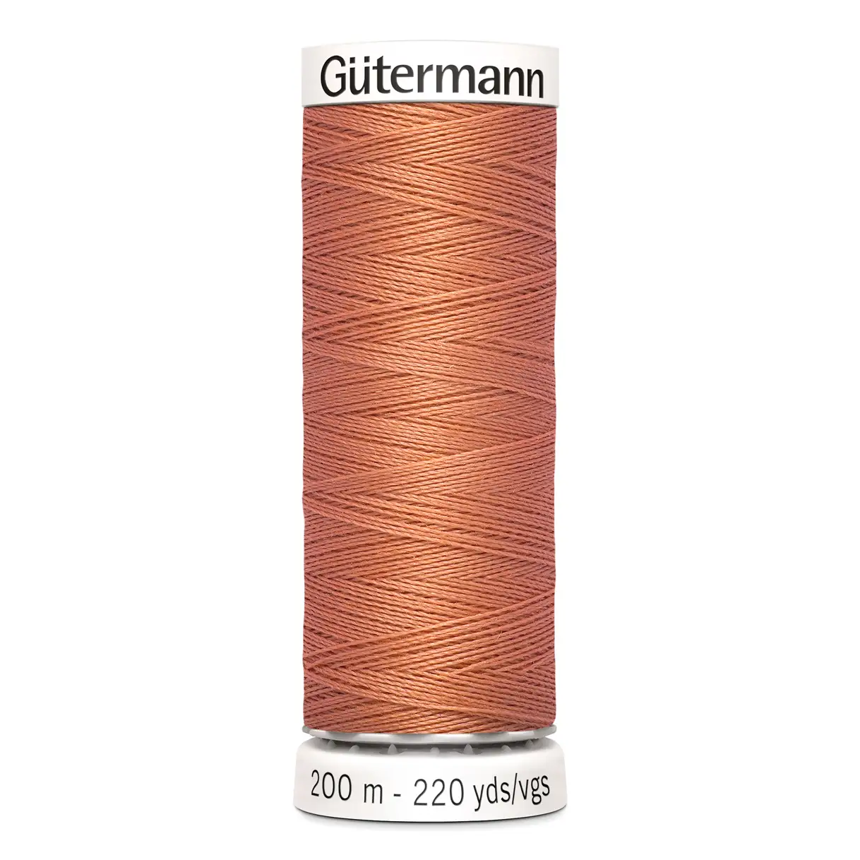 Polyestertråd 200 m Mörk Laxrosa / 377