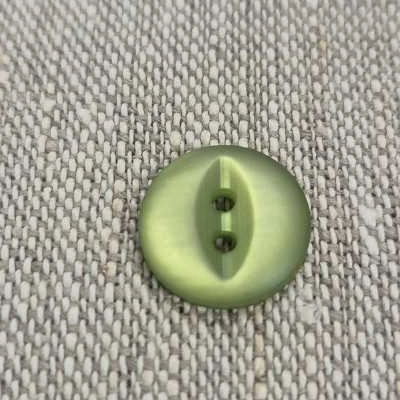 Kattögaknapp 15 mm - Lime