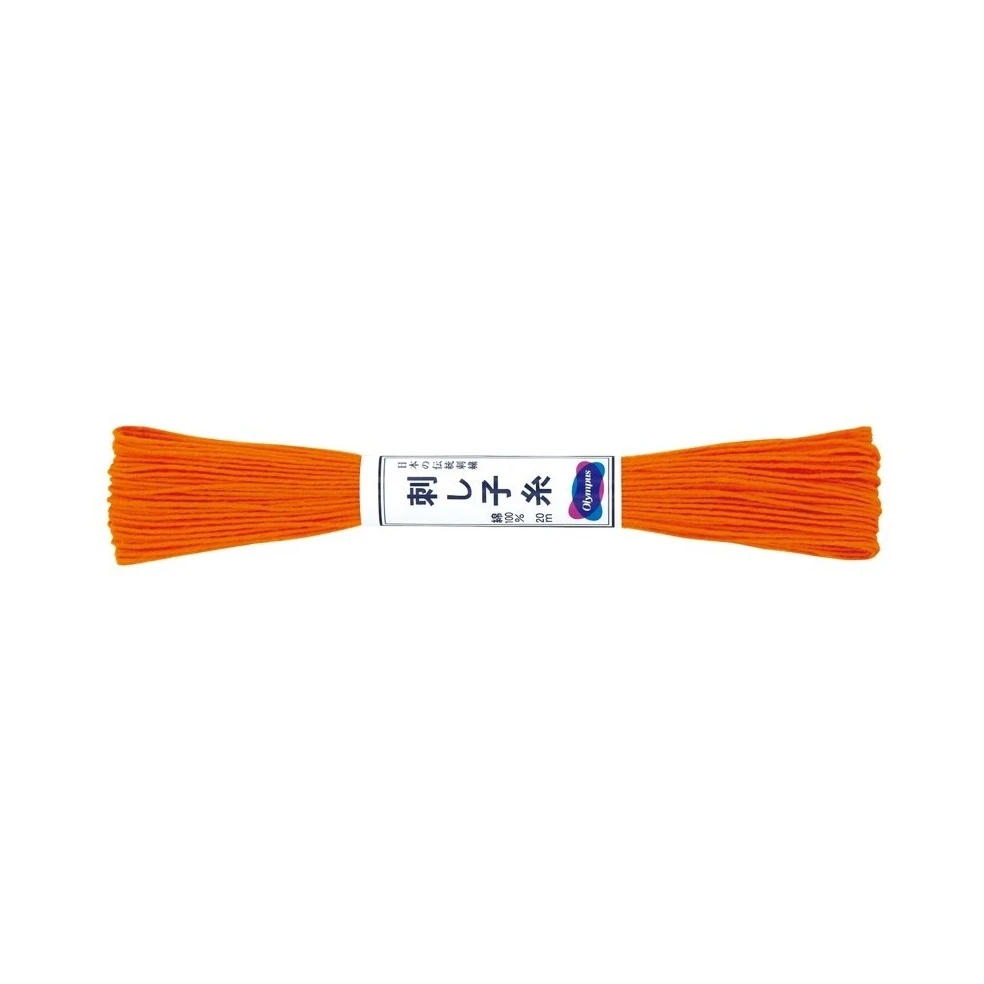 Sashikotråd 20 m Klarorange
