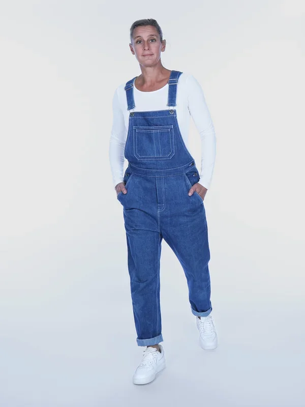 Mönsterfabriken Anna hängselbyxa