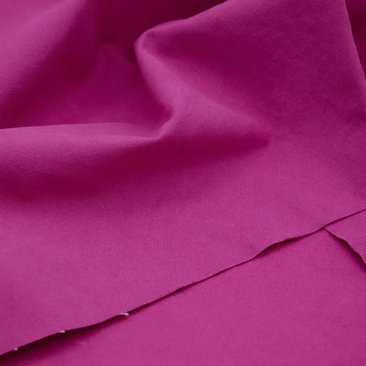 Bomullscanvas Heavy Washed - Cerise (Magenta)