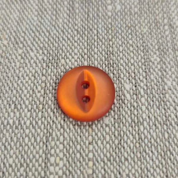 Kattögaknapp 15 mm - Orange