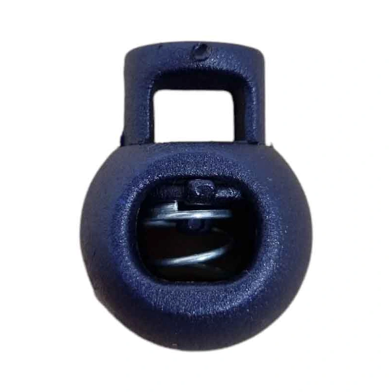 Snörstopp enkel 5,5 mm - marinblå