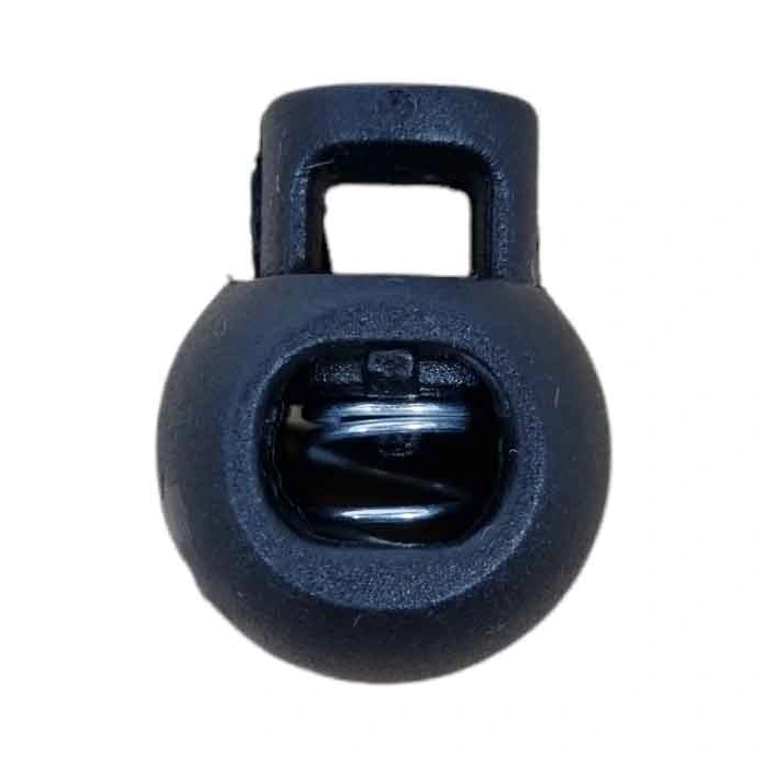 Snörstopp enkel 5,5 mm - svart