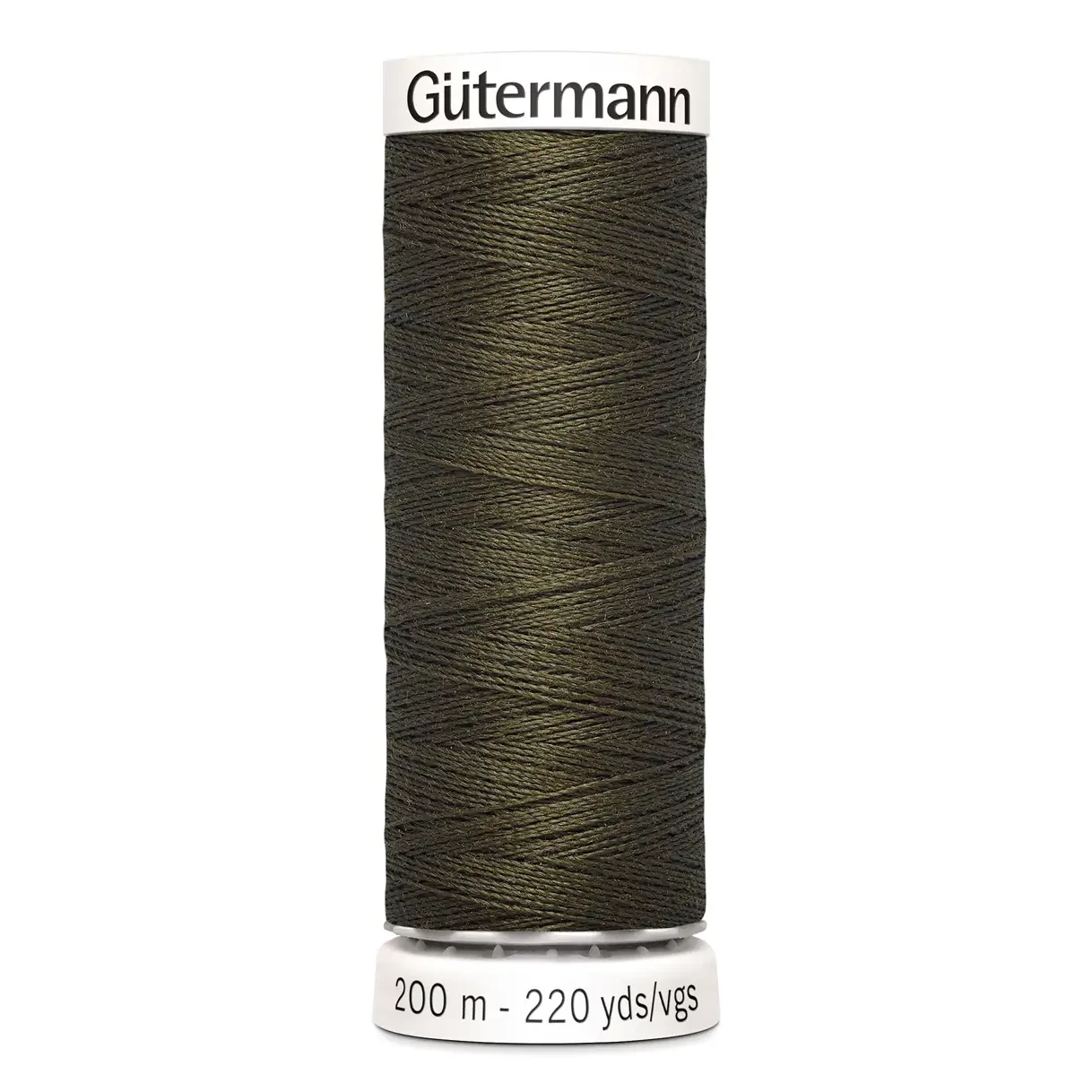 Polyestertråd 200 m Grönbrun / 689
