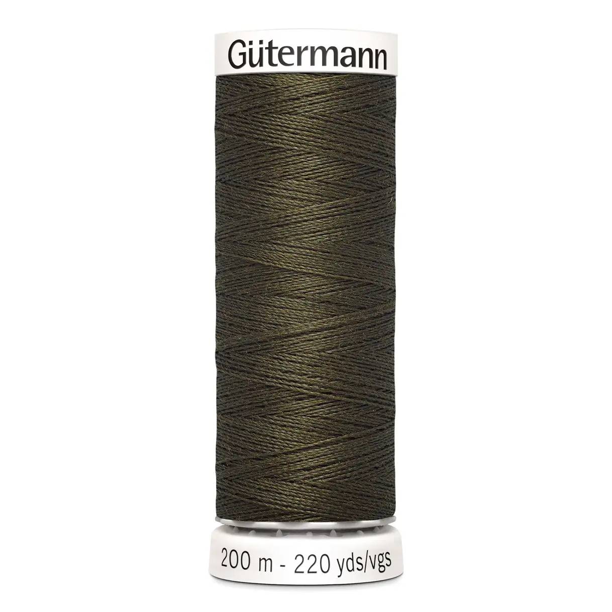 Polyestertråd 200 m Grönbrun / 689