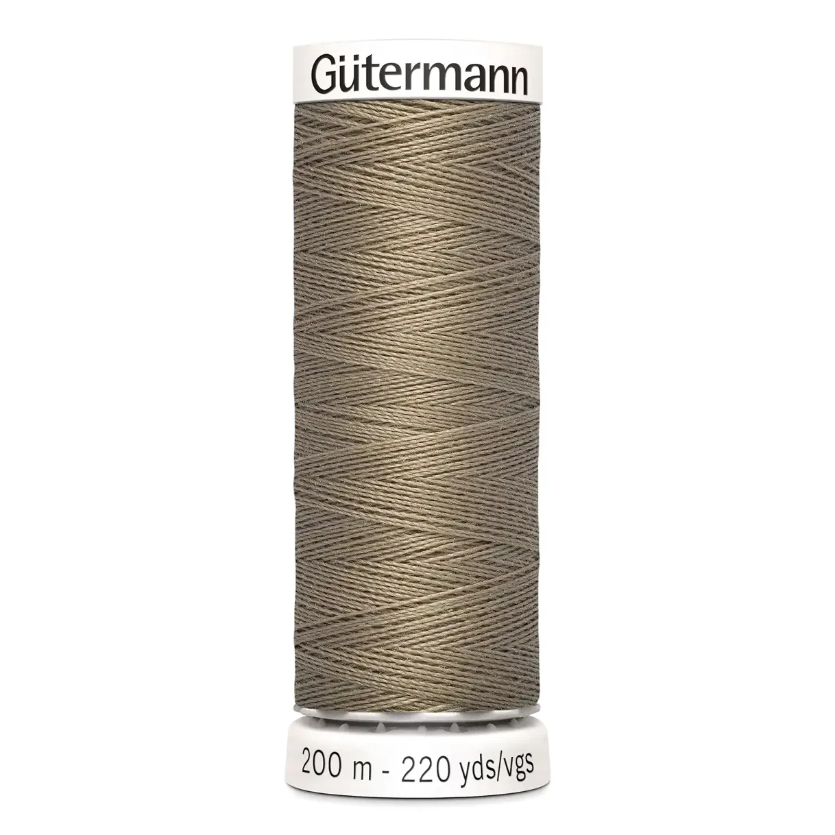 Polyestertråd 200 m Mörkbeige / 724