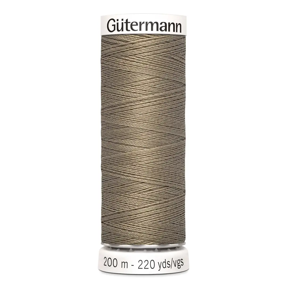 Polyestertråd 200 m Mörkbeige / 724