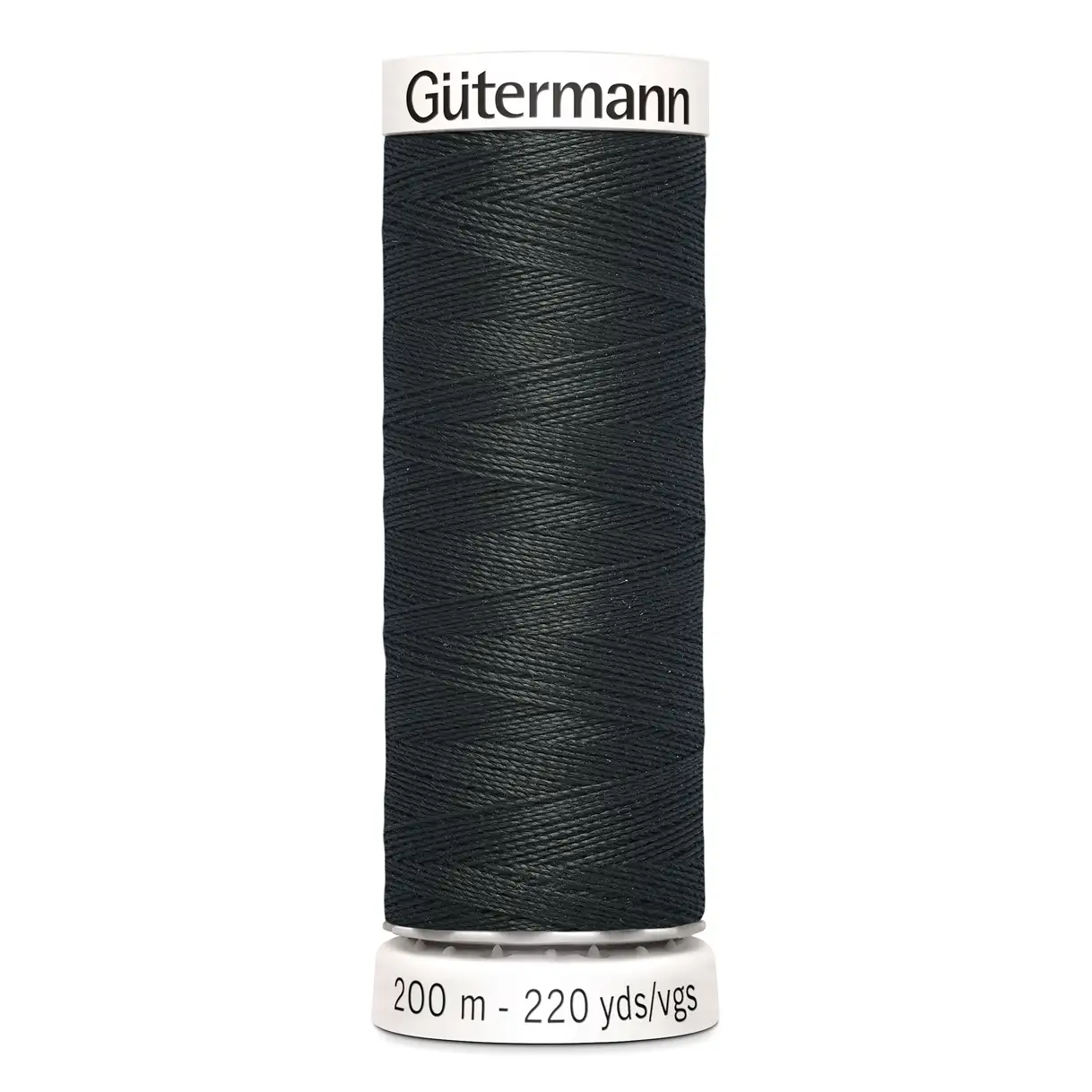 Polyestertråd 200 m Mörkt Grågrön / 755