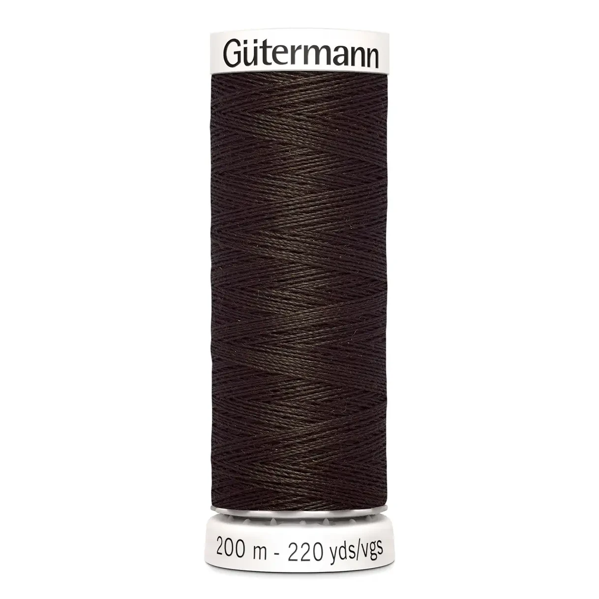 Polyestertråd 200 m Mörkbrun / 769