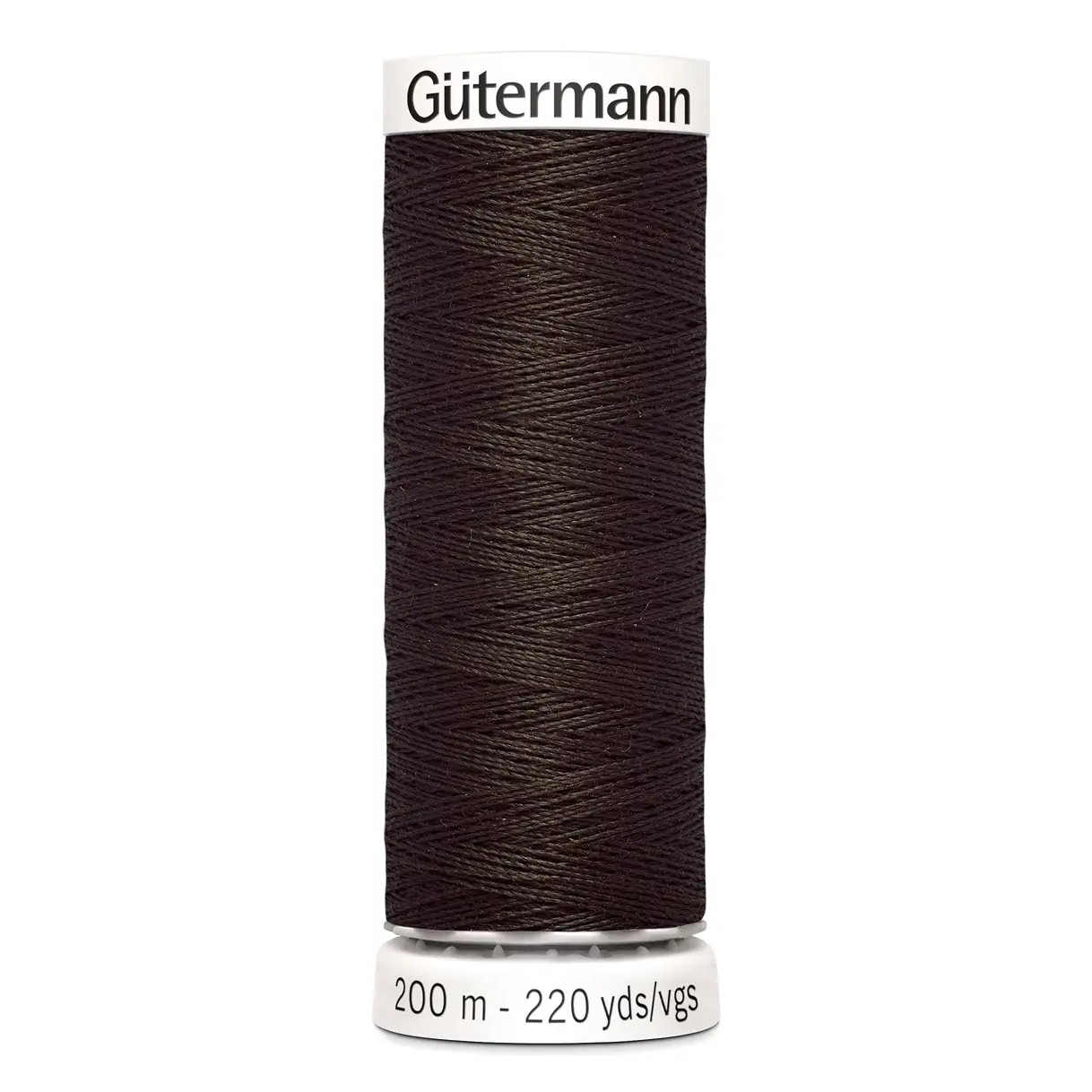 Polyestertråd 200 m Mörkbrun / 769