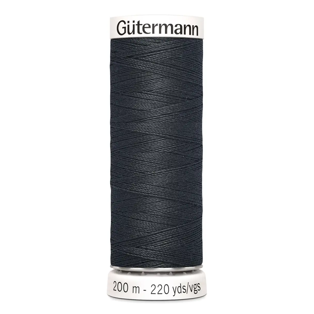 Polyestertråd 200 m Mörk Kolgrå / 799