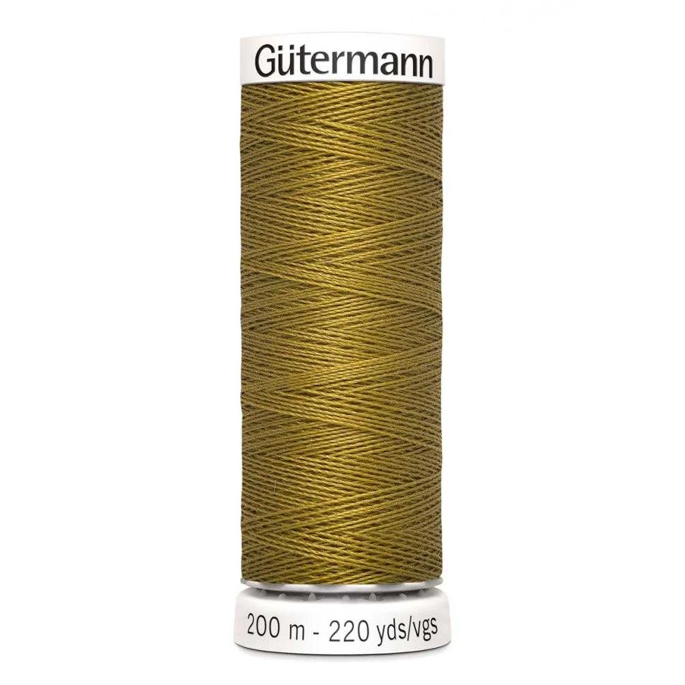 Polyestertråd 200 m Guldbrun / 886