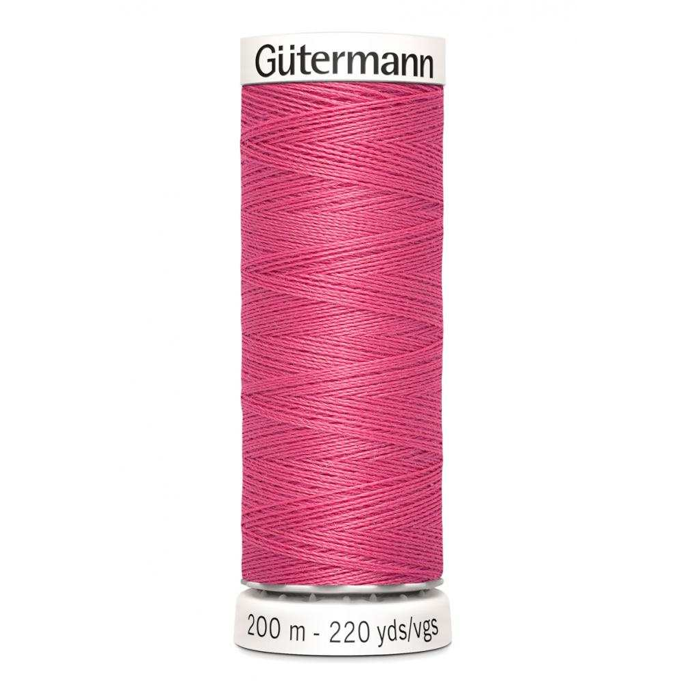 Polyestertråd 200 m Rosa / 890