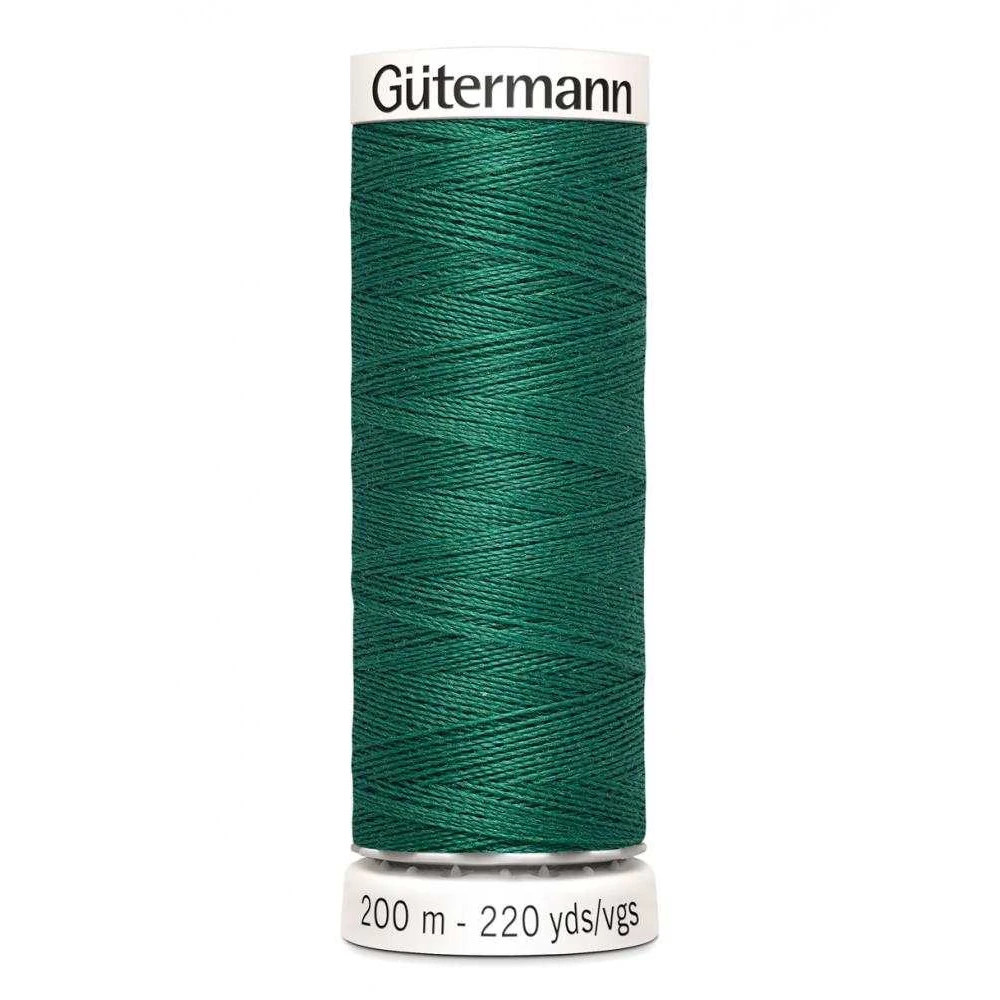 Polyestertråd 200 m Mörk Jadegrön / 916