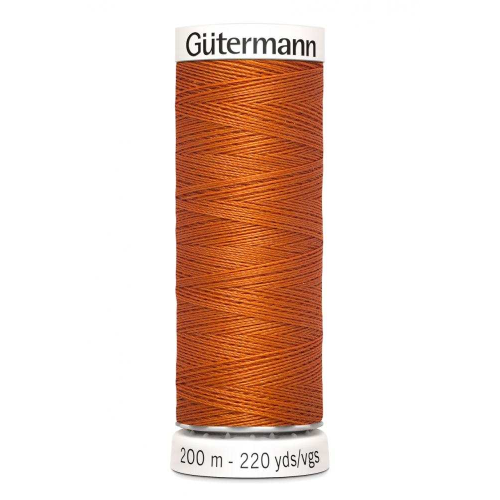 Polyestertråd 200 m Mörkorange / 982