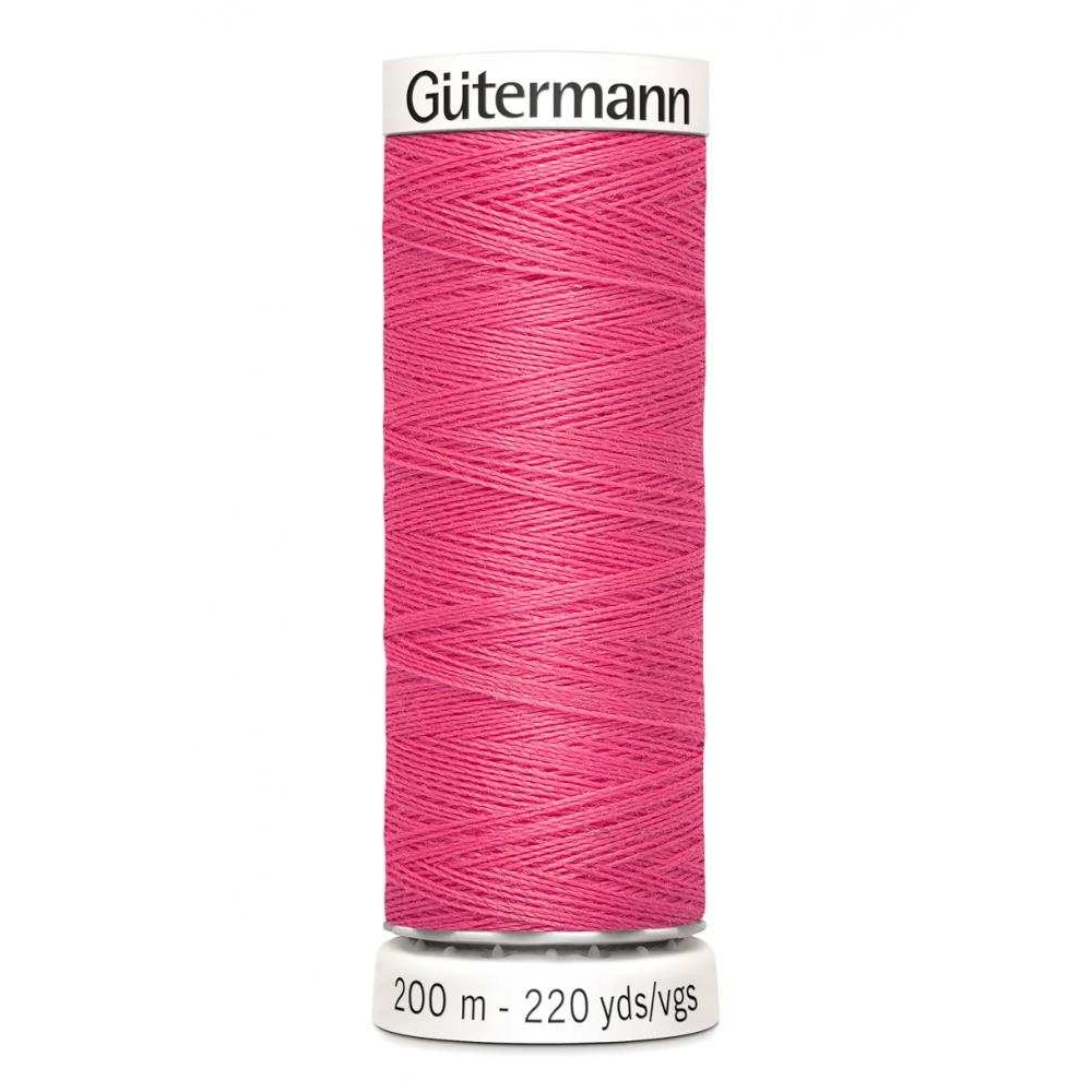 Polyestertråd 200 m Rosa / 986