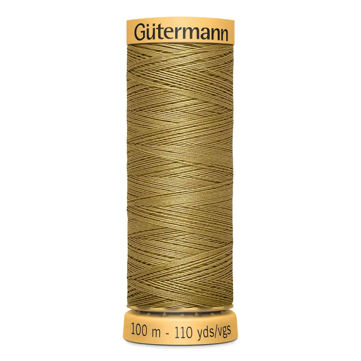 Bomullstråd 100 m Gulbeige / 1136