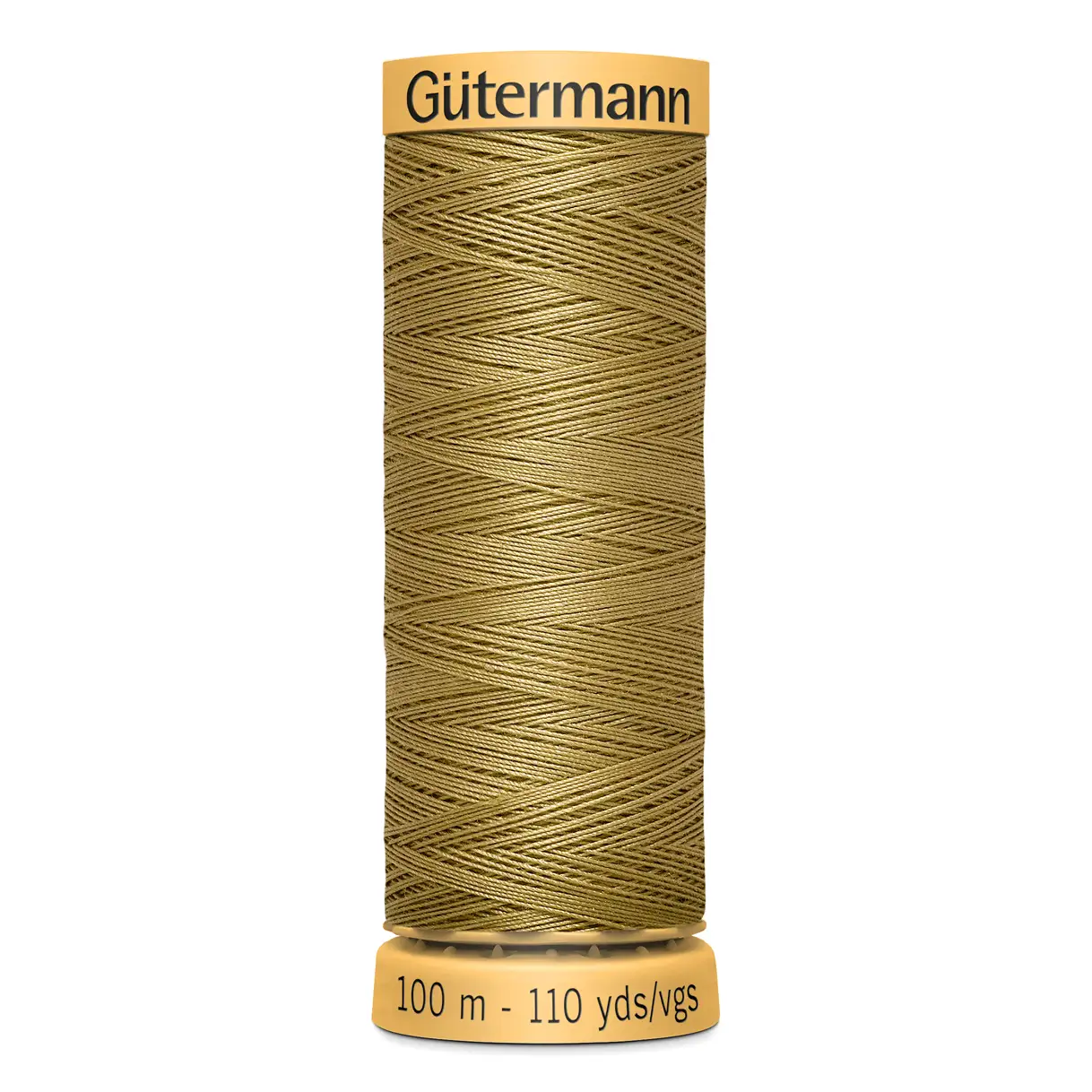 Bomullstråd 100m Gulbeige / 1136