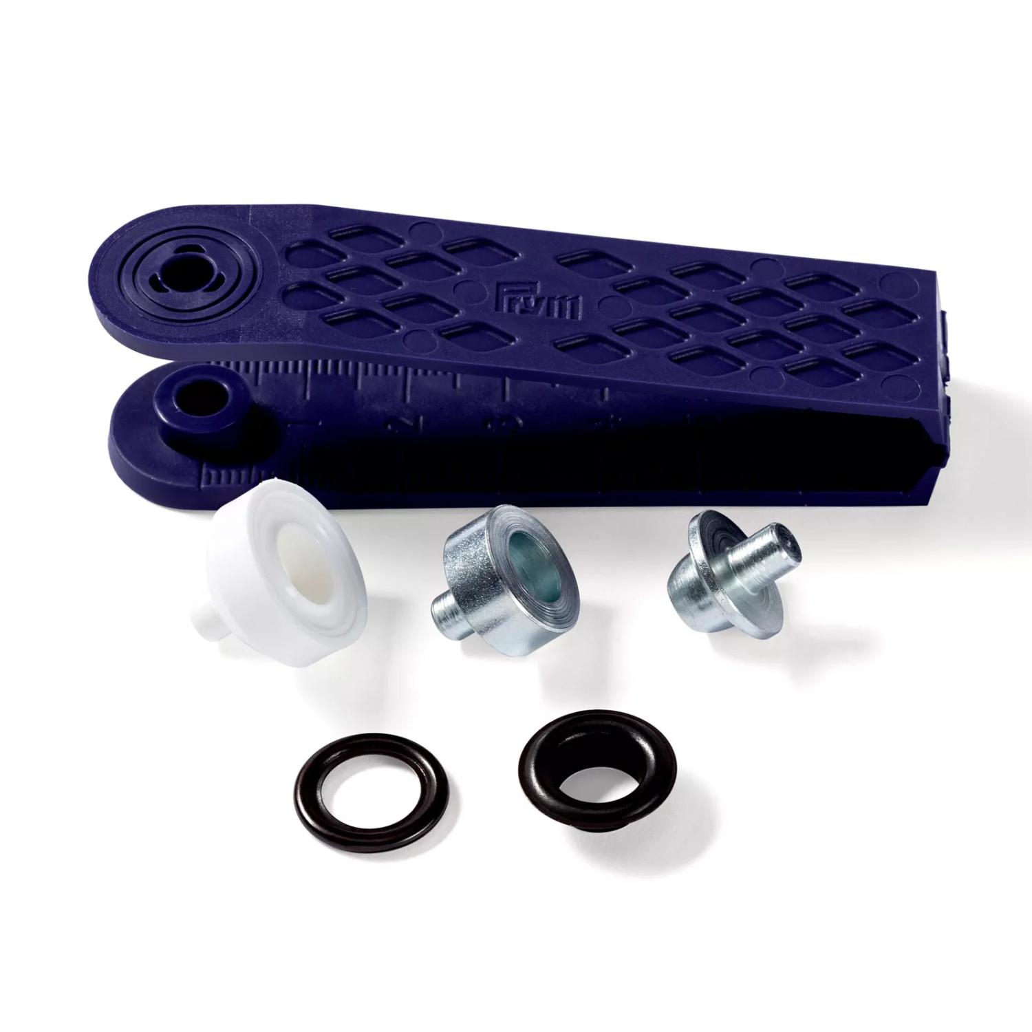 Öljetter Svart 8 mm, 24 st