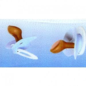 2m Dekorband - Nappar blå