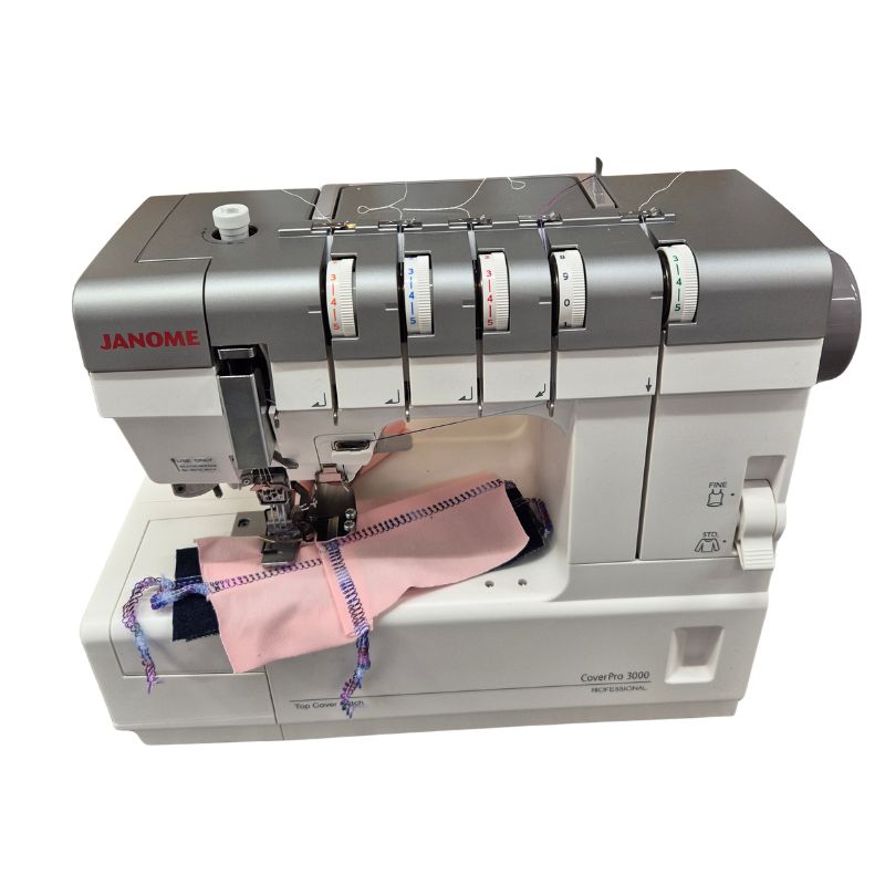 Janome Cover Pro 3000P - Covermaskin *Demoex*