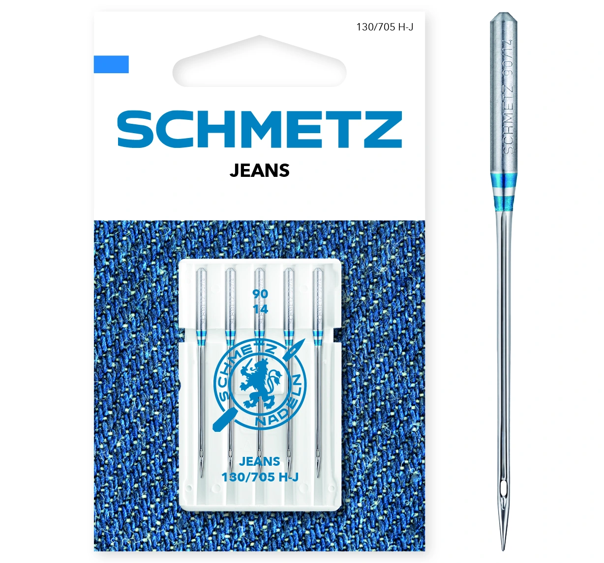 Jeansnålar 5 st - 90/14 - Schmetz