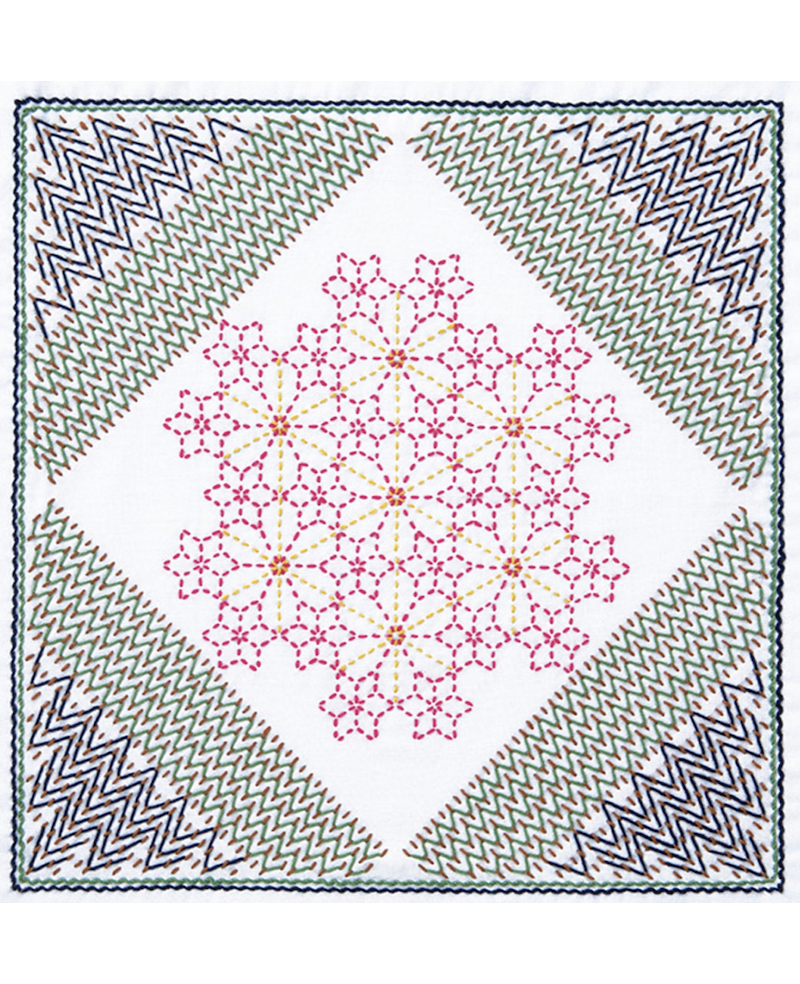 Sashikotyg 34 x 34cm - La Bouquetiere Nadeshiko