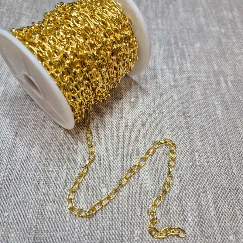 Kedja oval länk 4 x 6 mm