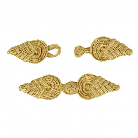 Agraffspänne 10 cm - Guld